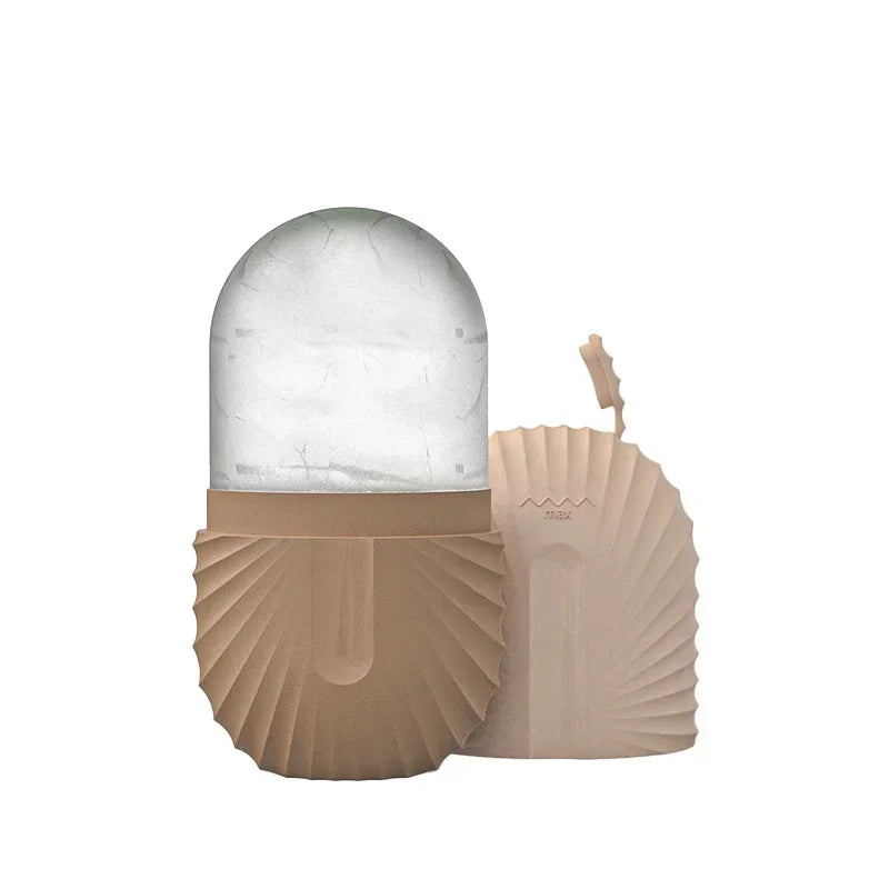 silicone ice facial roller