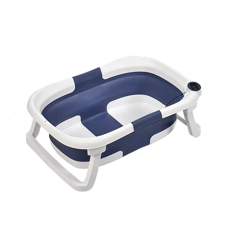 real time temperature silicone baby bathtub