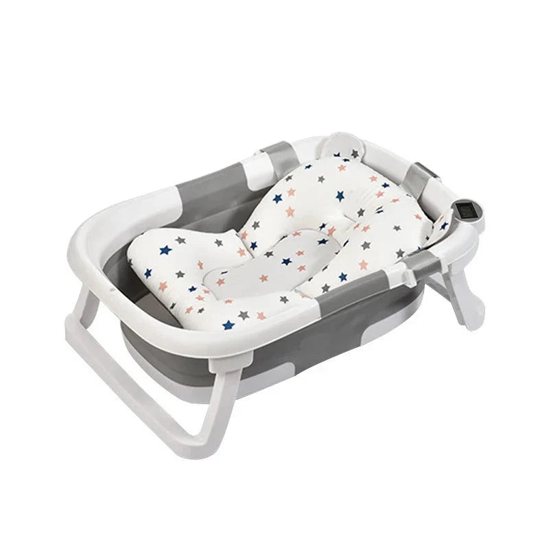 real time temperature silicone baby bathtub