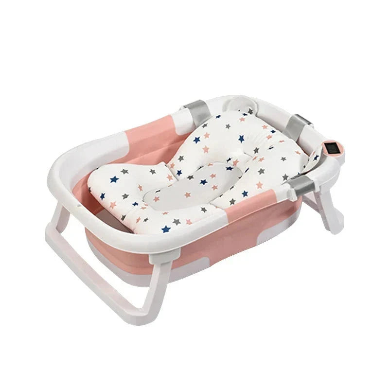 real time temperature silicone baby bathtub