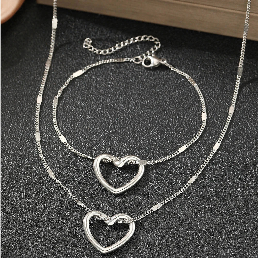 stainless steel jewelry setexperience elegance redefined