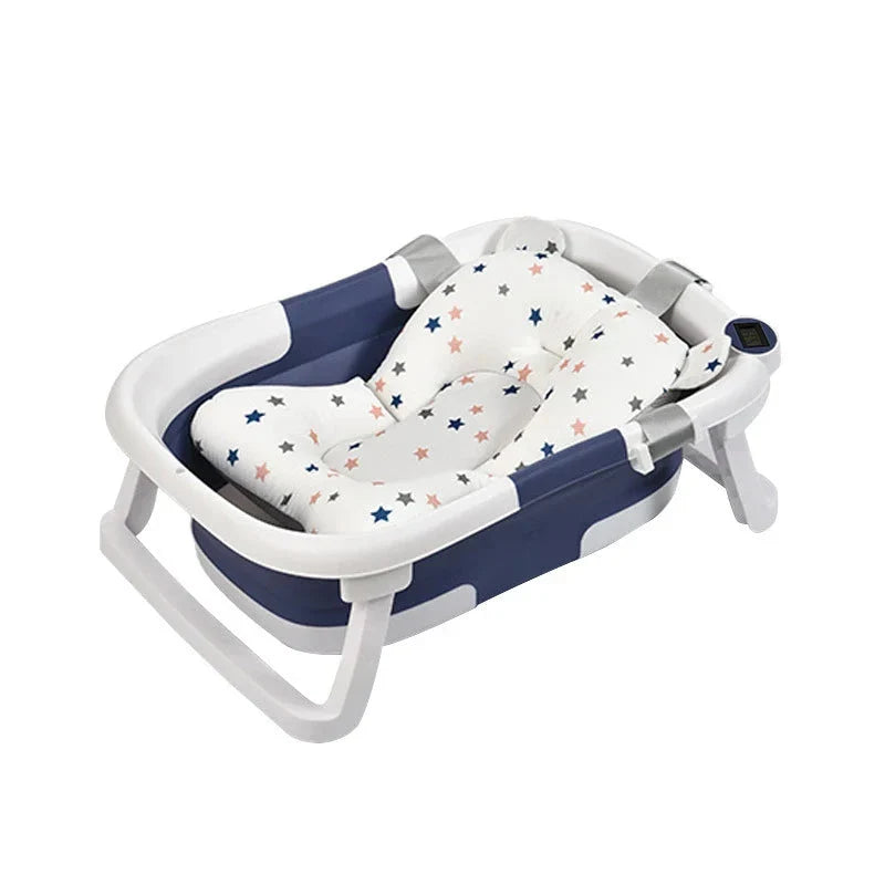 real time temperature silicone baby bathtub