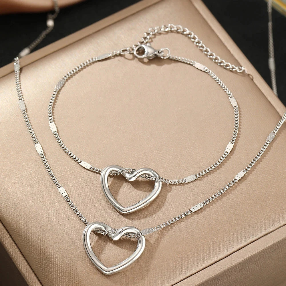 stainless steel jewelry setexperience elegance redefined
