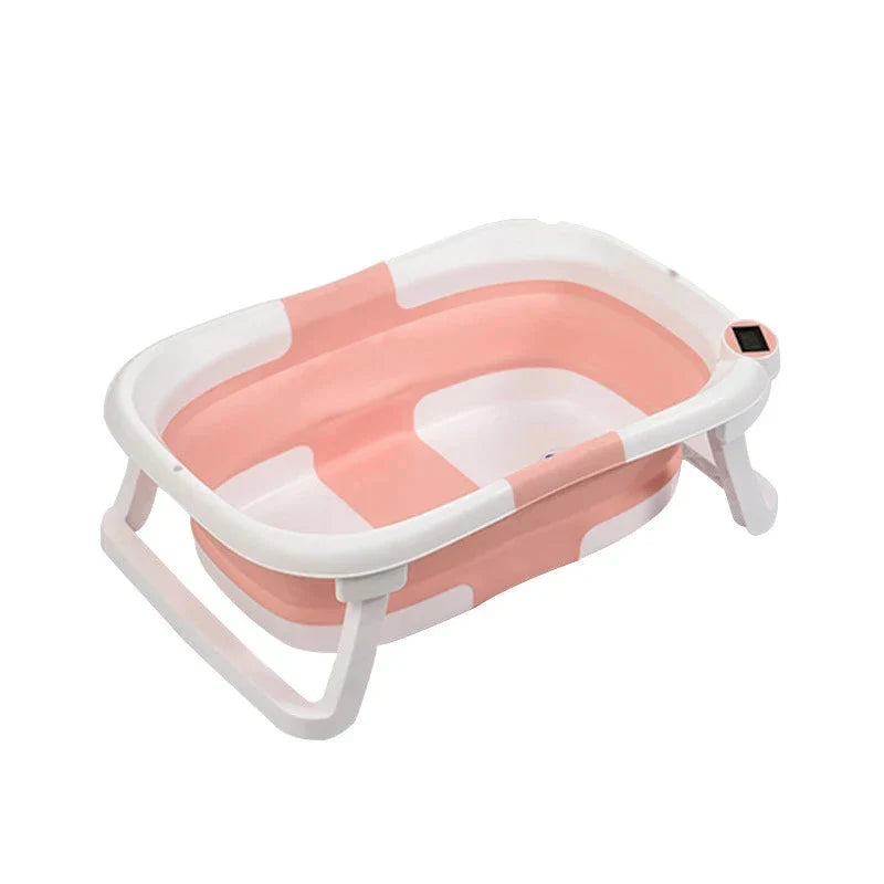 real time temperature silicone baby bathtub