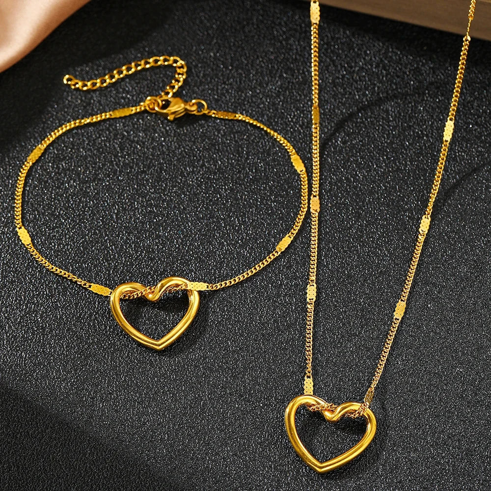 stainless steel jewelry setexperience elegance redefined