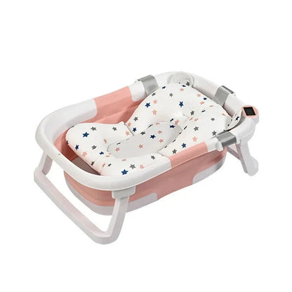real time temperature silicone baby bathtub