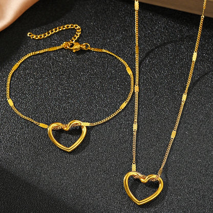 stainless steel jewelry setexperience elegance redefined